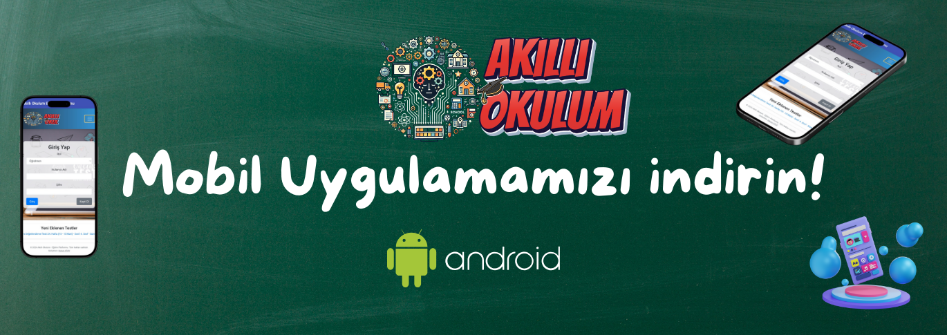 Akıllı Okulum Mobil Uygulaması Yayında