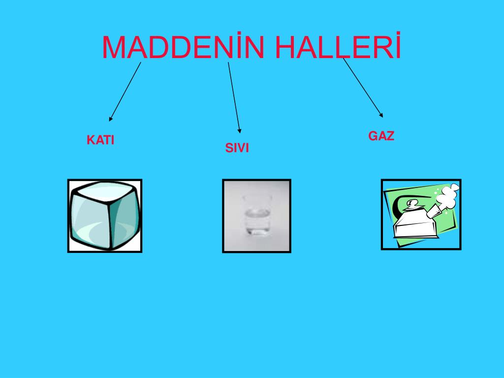 Maddenin halleri Test-1